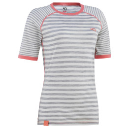 Maglietta Kari Traa Smale Tee (2020) grigio/arancio Greym