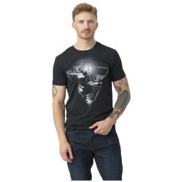 Maglietta da uomo Helikon-Tex T-Shirt (Night Valley) nero/bianco Black