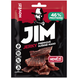 Carne secca Jim Jerky Jerky carne essiccata di manzo 23g