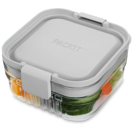 Scatola per gli spuntini Packit Mod Snack Bento Box grigio Steel Grey