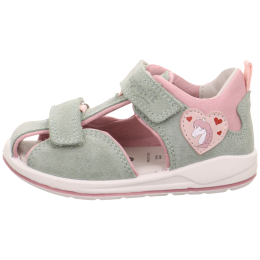 Sandali da bambino Superfit Boomerang Green verde GRÜN