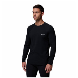 Maglietta funzionale da uomo Columbia Midweight Stretch Long Sleeve Top nero Black