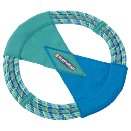 Giocattolo per cane Ruffwear Pacific Ring™ Toy blu Aurora Teal