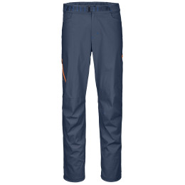 Pantaloni da uomo Ortovox Colodri Pants M blu BlueLake