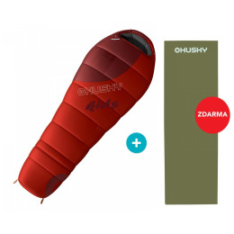 Set di sacchi a pelo per bambini Husky Kids Magic + Foal rosso