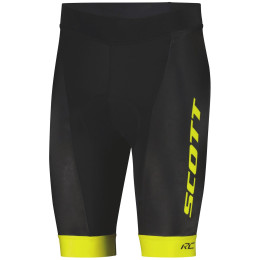 Pantaloncini da ciclismo da uomo Scott M's RC Team ++ nero/giallo black/sulphur yellow
