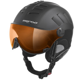 Casco da sci Mango Volcano Pro nero BlackMat