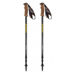 Bastoncini da trekking Vipole Trekker Cork Black nero Black