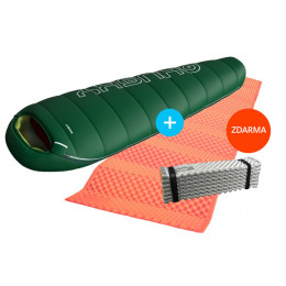 Set di sacchi a pelo Husky Monti -11°C + Akord arancione