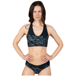 Reggiseno sportivo Drexiss Diamond Beach Black