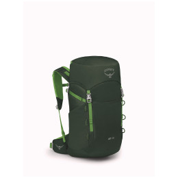 Zaino bambino Osprey Jet 28 verde green canopy/limeline green