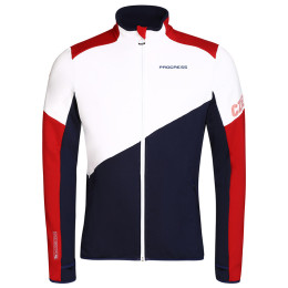 Felpa da uomo Progress Territory Czech blu scuro/bianco trikolora