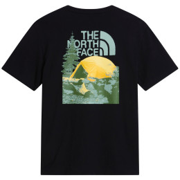 Maglietta da uomo The North Face M Pitch A Tent Relaxed Ss Tee nero TNF BLACK