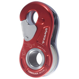 Puleggia Camp Turbolock rosso red