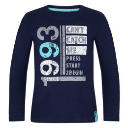 Maglietta da bambino Loap Bilt blu Blue