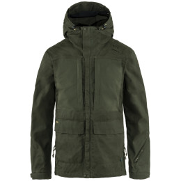 Giacca invernale da uomo Fjällräven Lappland Hybrid Jacket M verde scuro Deep Forest