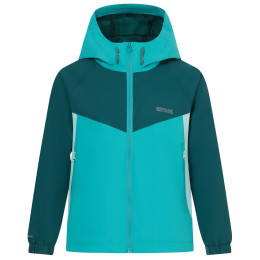 Giacca da bambino Regatta Hanleigh Turquoise/Mediterranea verde/verde chiaro Turquoise/Mediterranea