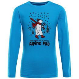 Maglietta da bambino Alpine Pro Ecco 2 Blue blu MODRÁ