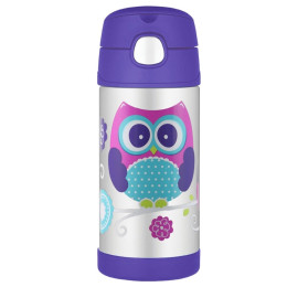 Thermos per bambini Thermos Funtainer Sova viola Owl