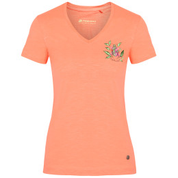 Maglietta da donna Alpine Pro Brija rosa chiaro salmon