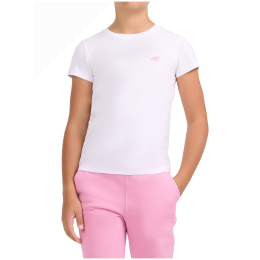Maglietta da bambino 4F Tshirt F3615 White bianco White