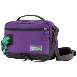 Borsa a spalla Fjällräven Vardag Shoulder Bag 6 viola/nero Violette-Coal Black