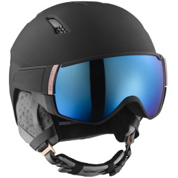 Casco da sci Salomon Mirage Black nero Black(PantoneTapShoe)