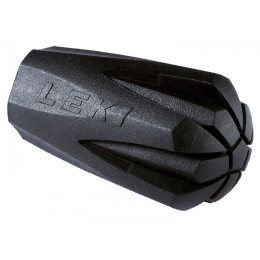 Cuscinetti in gomma per bastoni da trekking Leki Rubber tip Trekking nero Black