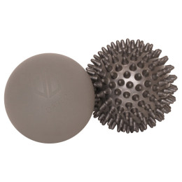 Palla da ginnastica per massaggio Dare 2b Massage Balls grigio Ebony Grey