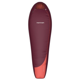 Sacco a pelo da donna Hannah Scout W 120 (2023) bordeaux rhododendron/poppy red II