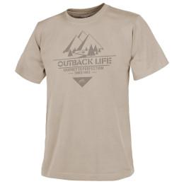 Maglietta da uomo Helikon-Tex T-Shirt (Outback Life) beige Khaki