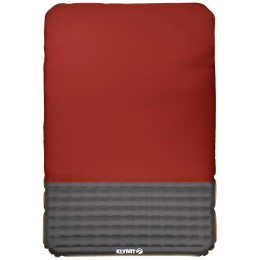 Materassino gonfiabile Klymit Insulated Klymaloft Double Sleeping Pad rosso Red