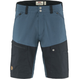 Pantaloncini da uomo Fjällräven Abisko Midsummer Shorts M blu scuro Indigo Blue-Dark Navy