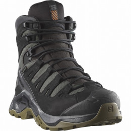 Scarpe da uomo Salomon Quest Tracker Gore-Tex nero Black / Asphalt / Coyote Brown