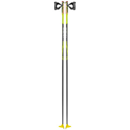 Bastoncini da sci Leki CC 450 nero/verde neonyellow-black-white
