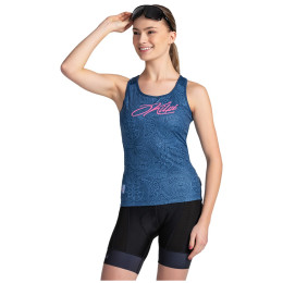 Canotta da ciclismo donna Kilpi Vai blu scuro dark blue