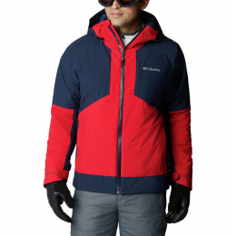 Giacca invernale da uomo Columbia Centerport™ II Jacket rosso Mountain Red, Collegiate Navy