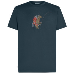 Maglietta funzionale da uomo Icebreaker Merino 150 Tech Lite SS Tee Bear Catch