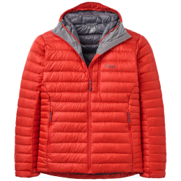 Giacca da uomo Rab Microlight Alpine Down Hoody rosso Dark Horizon