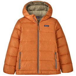 Giacca da bambino Patagonia K's Hi-Loft Down Sweater Hoody - Marigold arancione Marigold