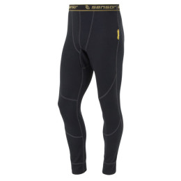Pantaloni termici da uomo Sensor Double Face nero Black