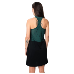 Vestito da donna Drexiss Fit Into The Wild nero/verde