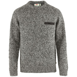 Maglione da uomo Fjällräven Lada Round-neck Sweater M grigio Grey
