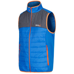 Gilet da uomo Regatta Halton BW II Hybrid blu Oxfbl/Slgry