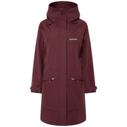 Cappotto softshell da donna Didriksons Ilma Wns Parka 8 bordeaux Old rust