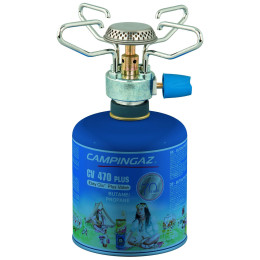 Fornello a gas da campeggio + cartucce Campingaz Bleuet Micro Plus + CV 470