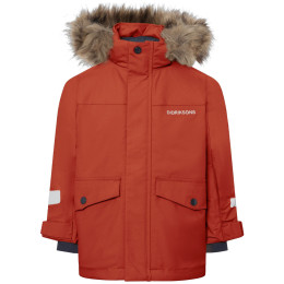Giacca invernale per bambini Didriksons Bjärven Kids Parka 5 Rust arancione Rust
