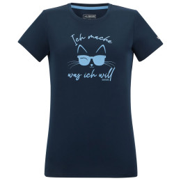 Maglietta da donna Regatta Women’s Fingal Slogan blu scuro Navy