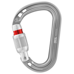 Moschettone Petzl Rocha argento silver