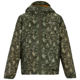 Giacca da bambino Regatta Printed Lever II LiSagLinCamo verde scuro LiSagLinCamo